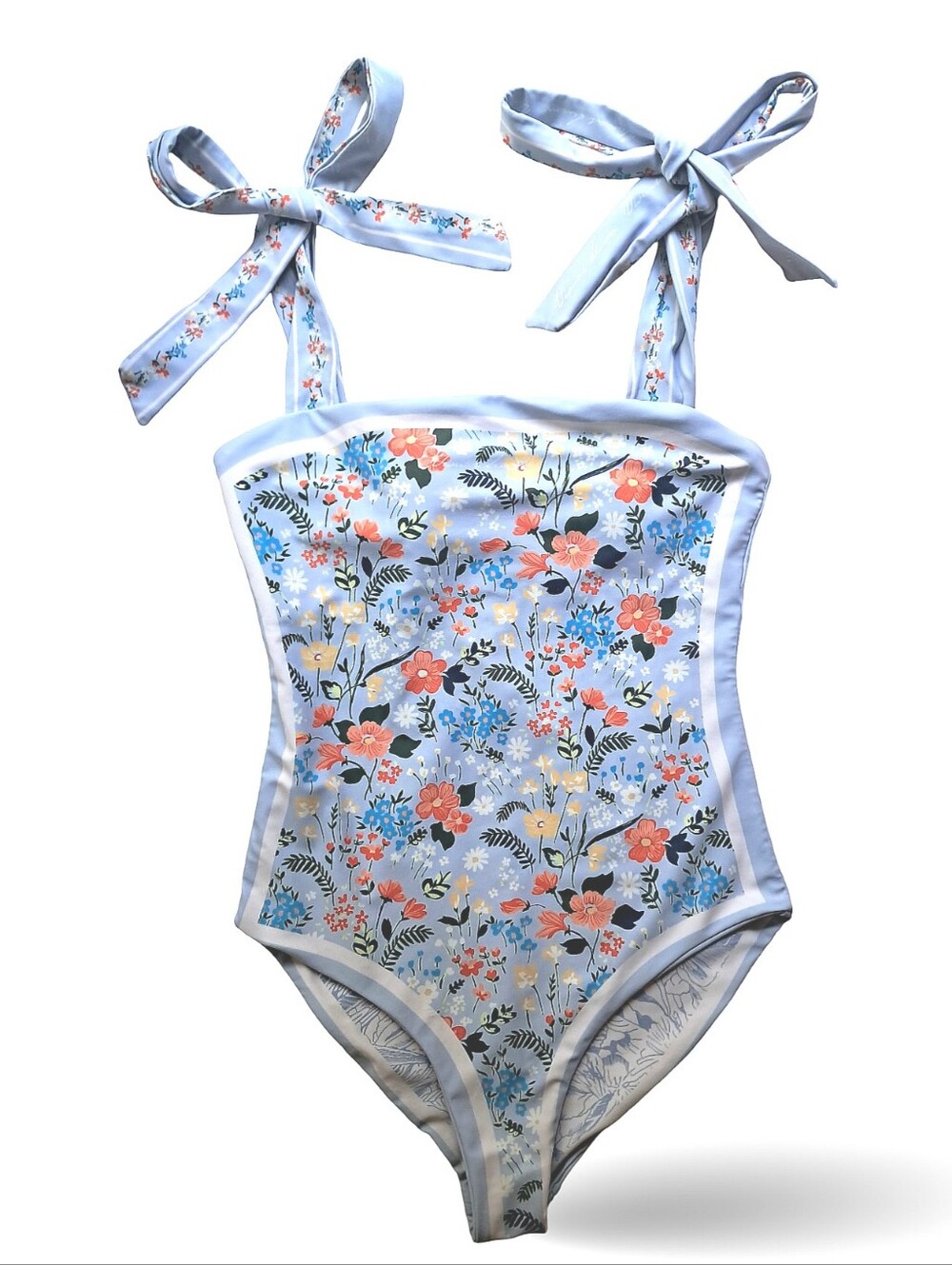 Visual Mood GRACE Reversible Tie-Shoulder One Piece Swimsuit